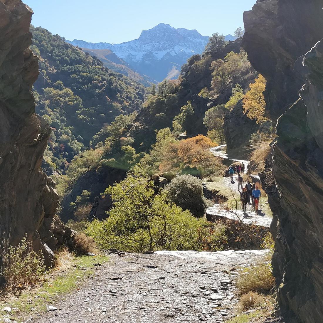 Appartamento La Casa De La Plaza Guejar Sierra Esterno foto