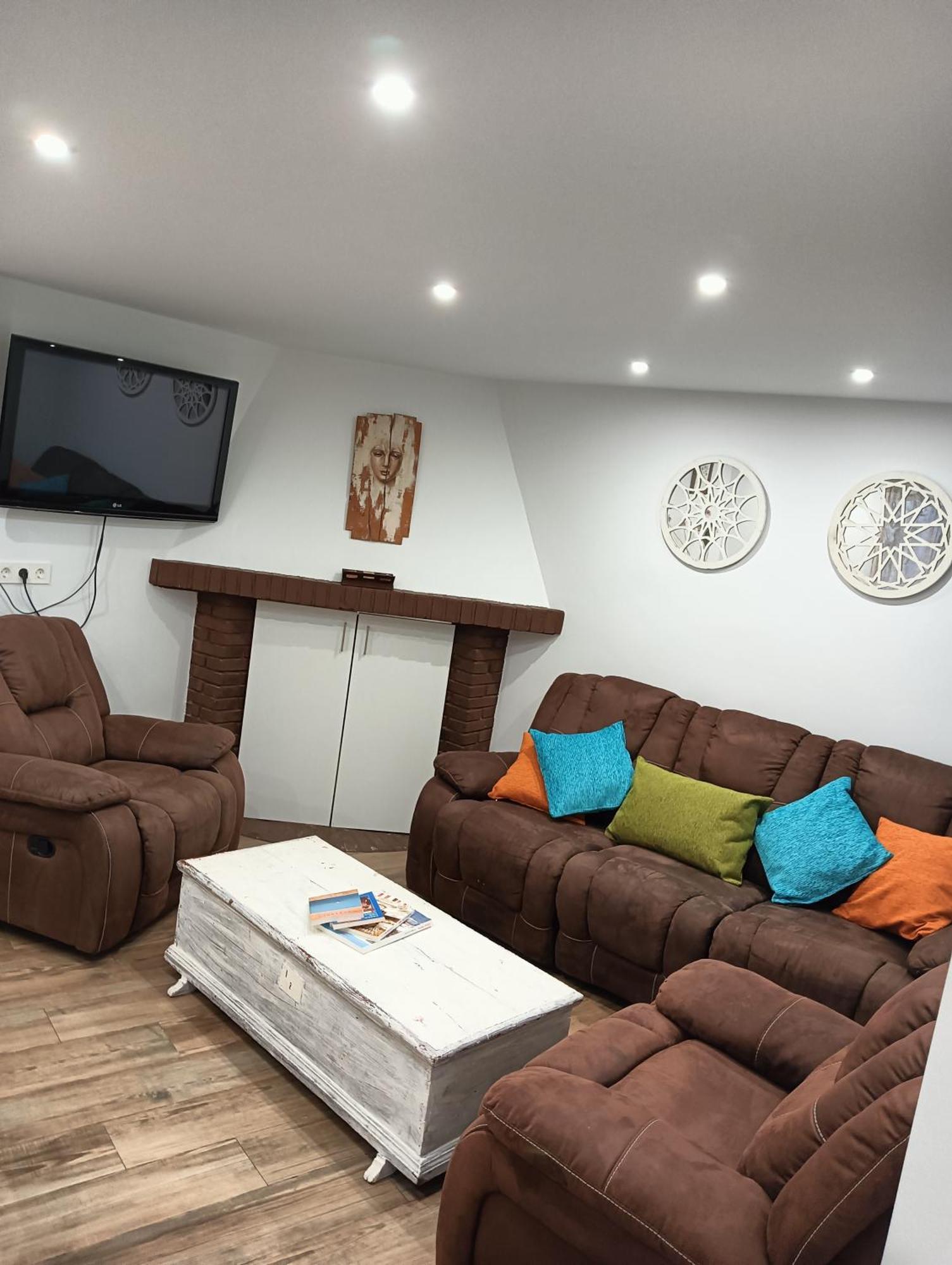 Appartamento La Casa De La Plaza Guejar Sierra Esterno foto