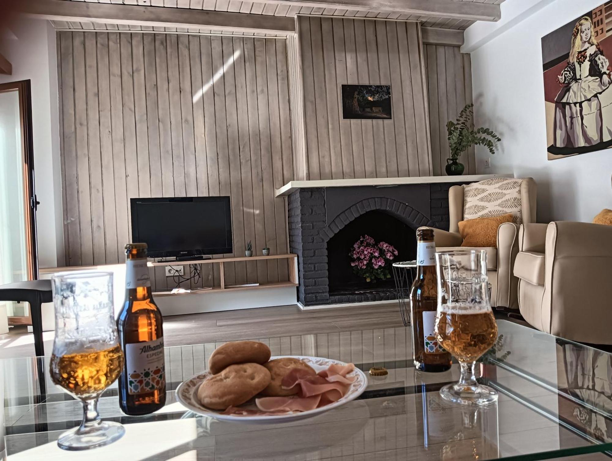 Appartamento La Casa De La Plaza Guejar Sierra Esterno foto