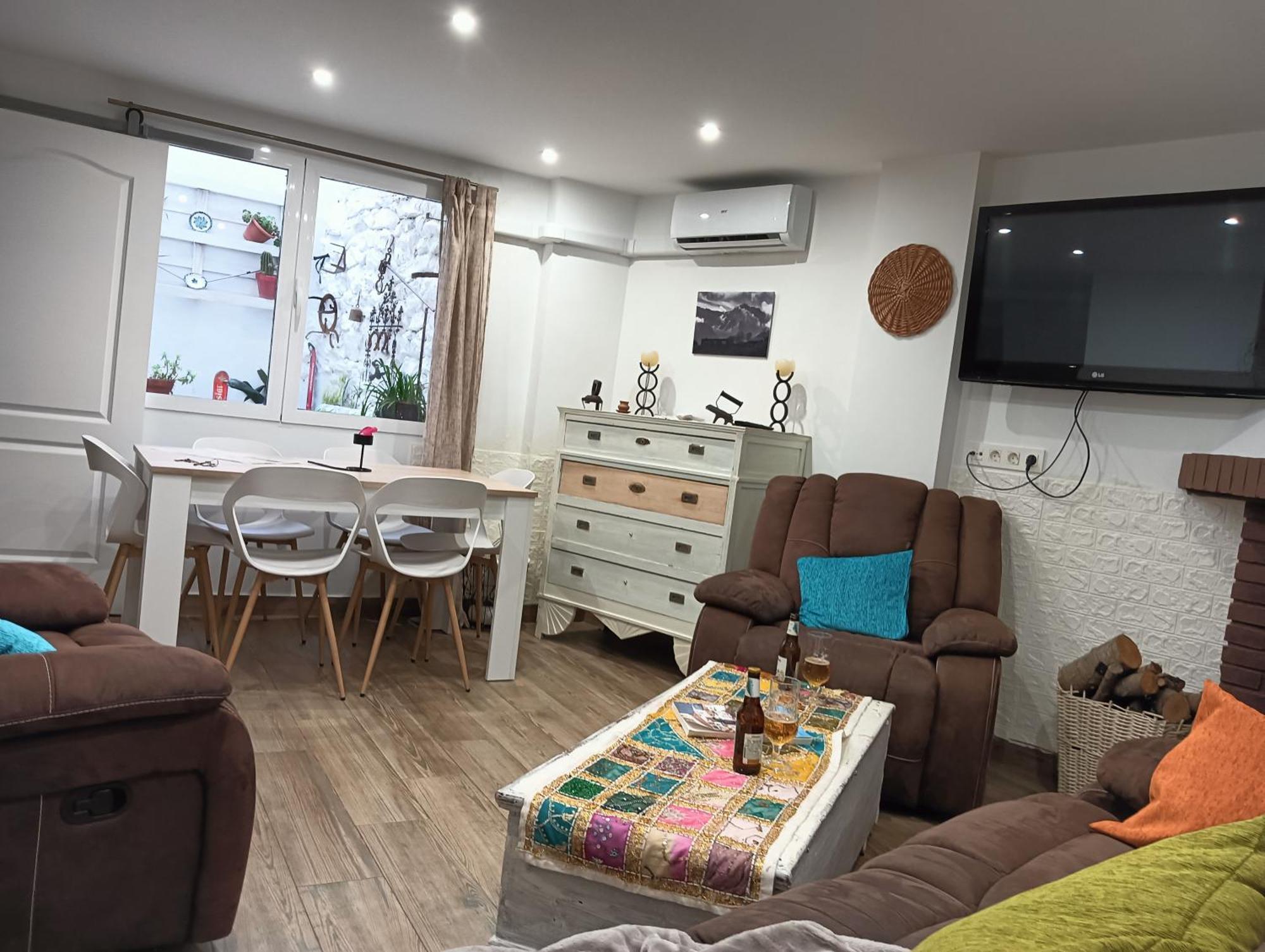 Appartamento La Casa De La Plaza Guejar Sierra Esterno foto